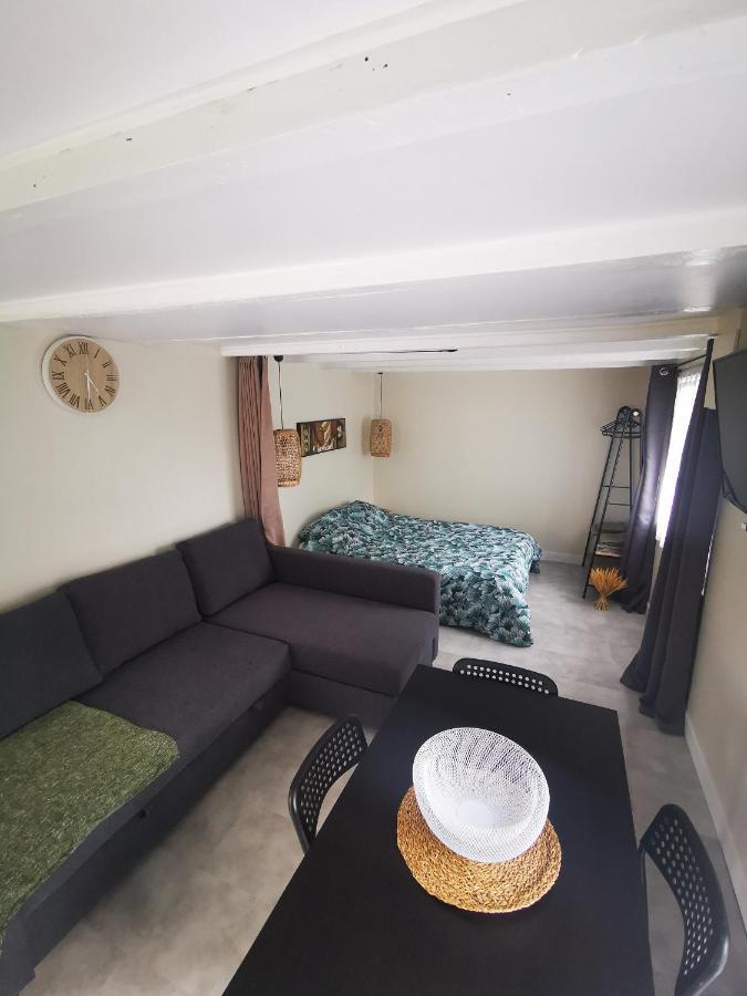 Logement Chaleureux Avec Parking Gratuit Oyre Esterno foto